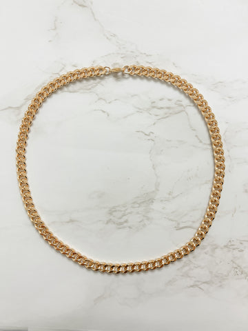 Gloria Cuban Link Chain Necklace
