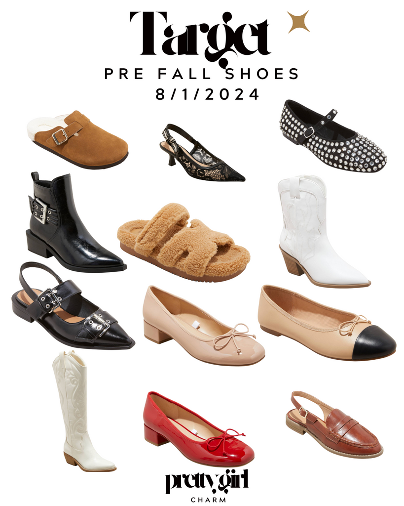 Target Pre Fall Shoes 8/1/2024