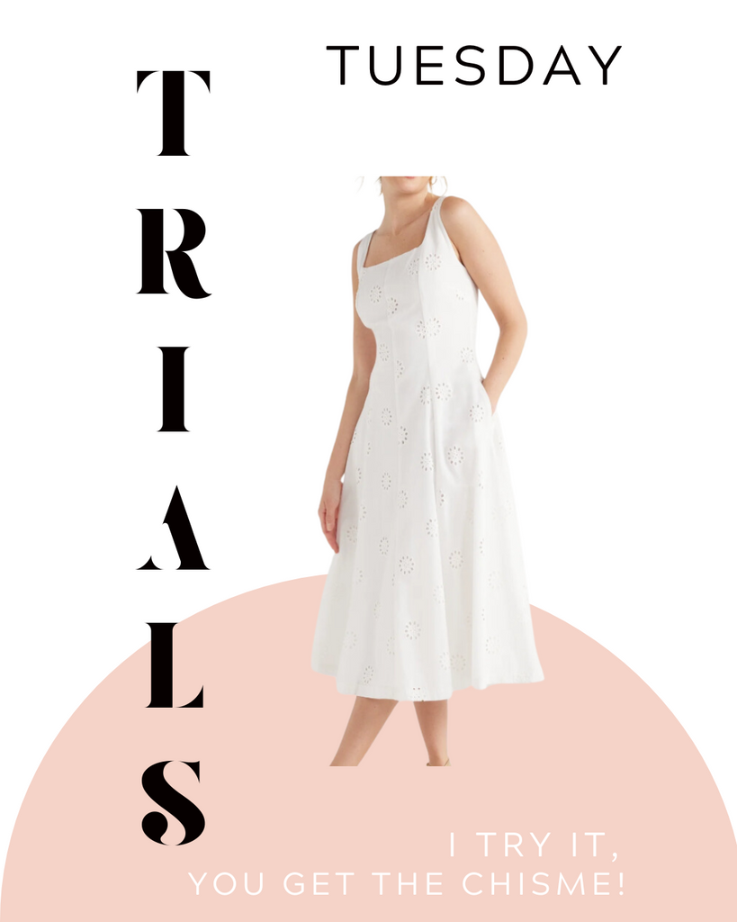 Tuesday Trial: Walmart Viral White Eyelet Dress
