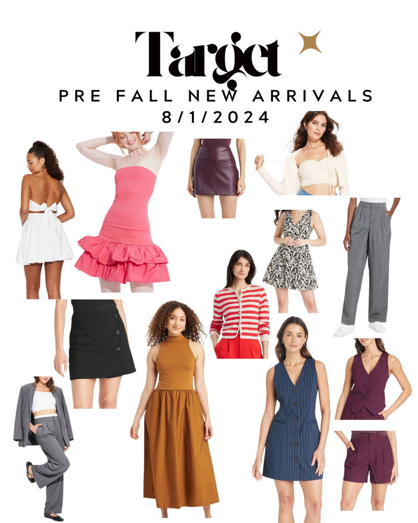 Target New Pre Fall Arrivals 8/1/2024