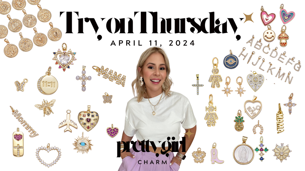 Try On Thursday - Charm Necklaces a Special Gift for Mom