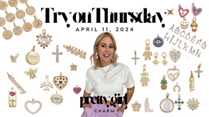 Try On Thursday - Charm Necklaces a Special Gift for Mom