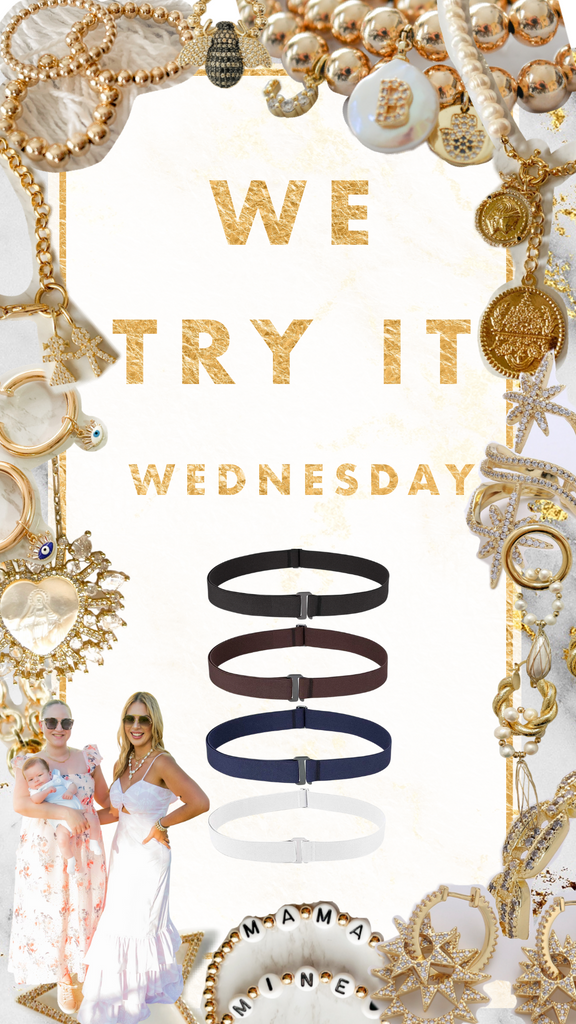 We Try It Wednesday- Crop Your Sweater Flat Belt