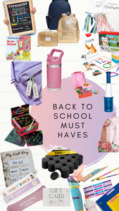 Back to School Must Haves