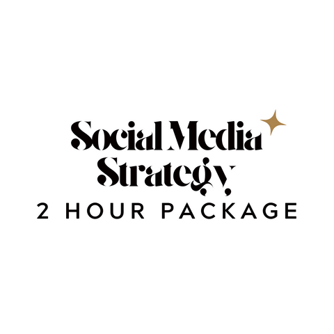 Social Media Strategy Power 2 Hour Package