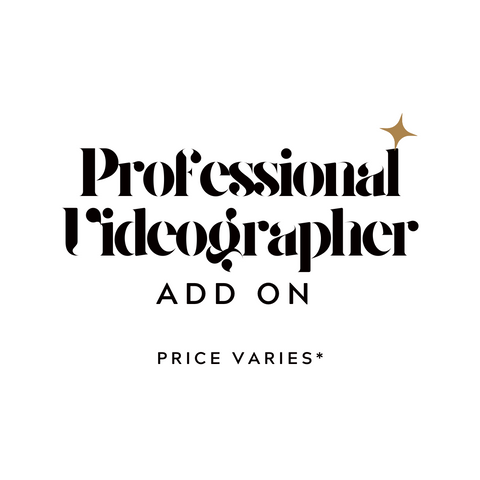 Professional Videographer Add-On