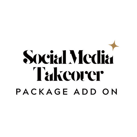 Social Media Takeover Package Add-On