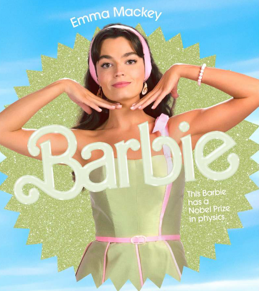 Nobel Prize Barbie Pink Shell Earrings