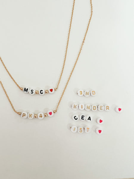 Back to School Necklace