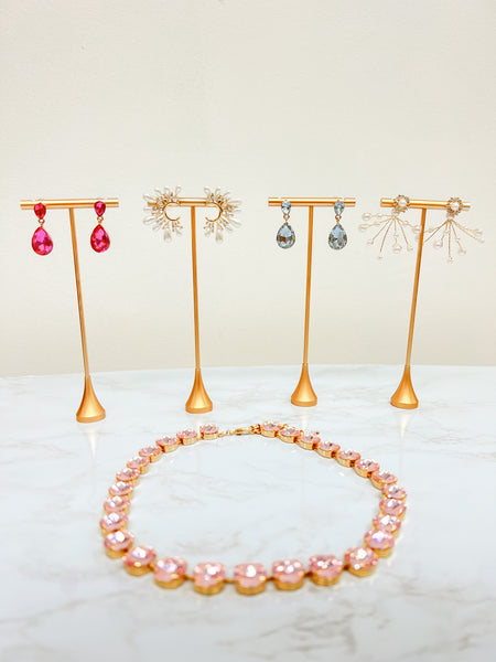Delight Crystal Teardrop Earring