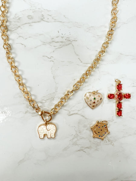 A WOMAN WITH A VOICE Charm Necklace