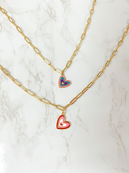 Be Mine Heart Necklace