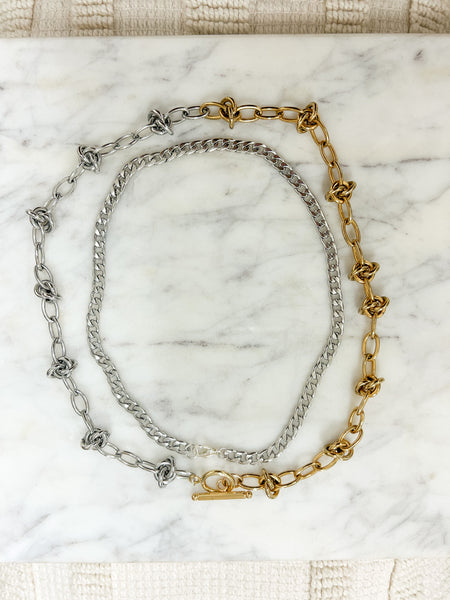 The Showstopper Two Tone Necklace