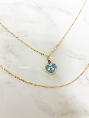 Hera Dainty Tennis Necklace – Pretty Girl Charm