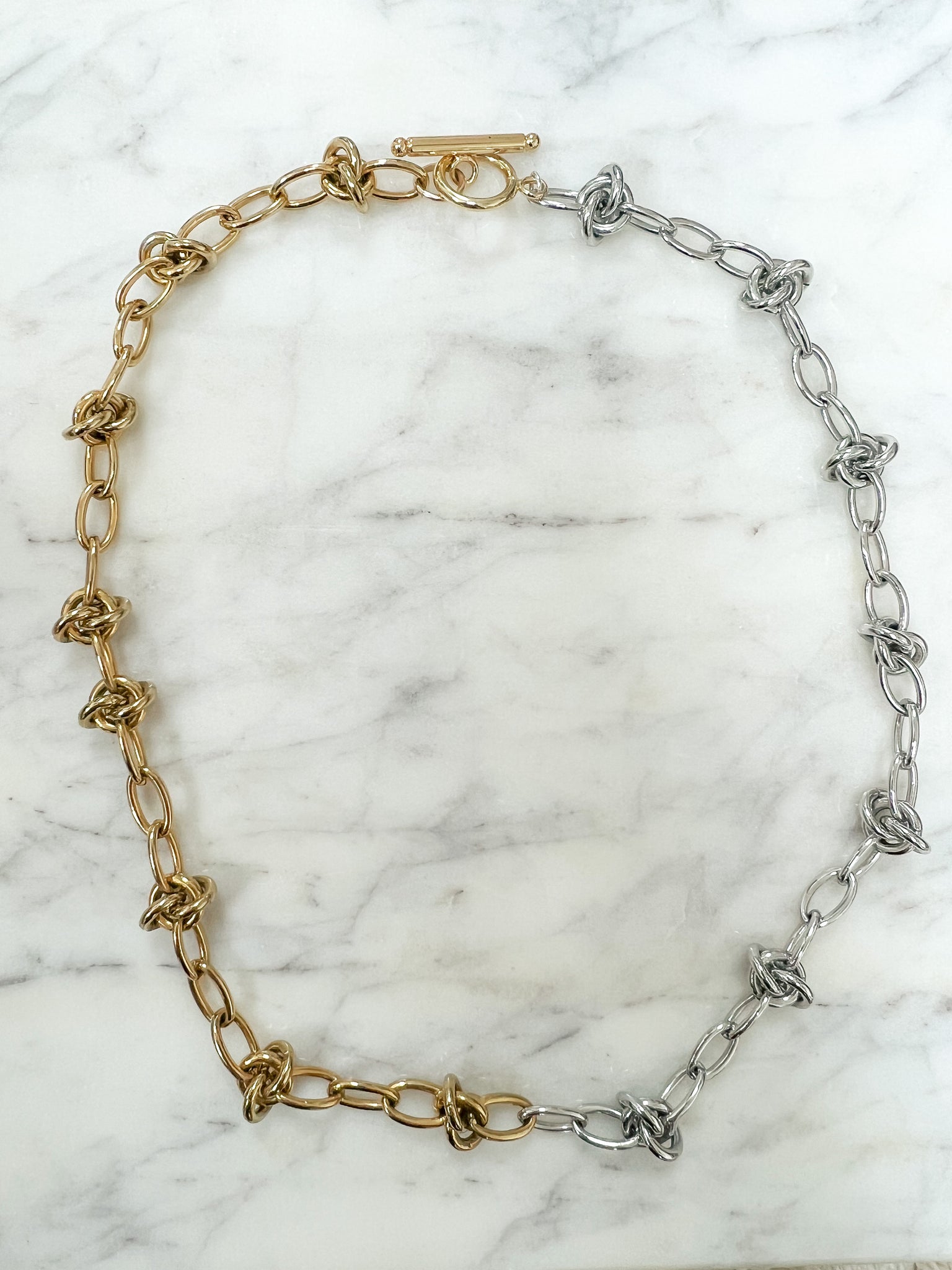 The Showstopper Two Tone Necklace